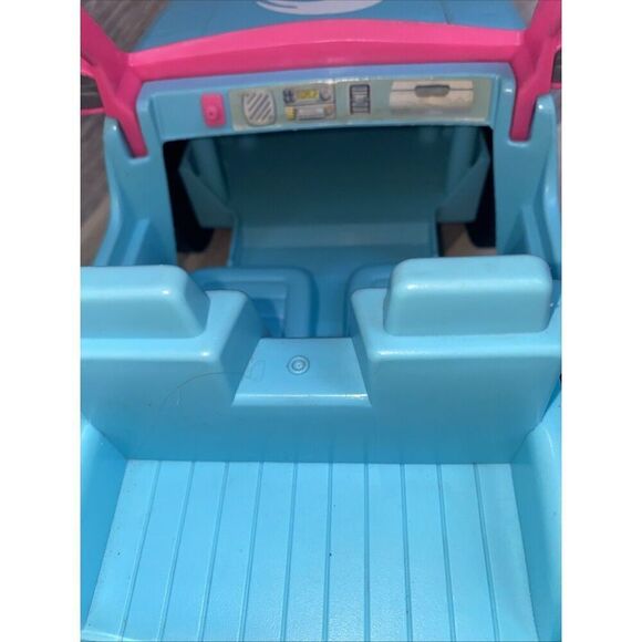 Vintage 1994 Mattel Barbie Blue & Pink Beach Jeep Dune Buggy 4x4 Car Vehicle - Picture 7 of 8
